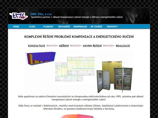 spolehlivý partner v oblasti kompenzace jalové energie a filtrace energetického rušení
