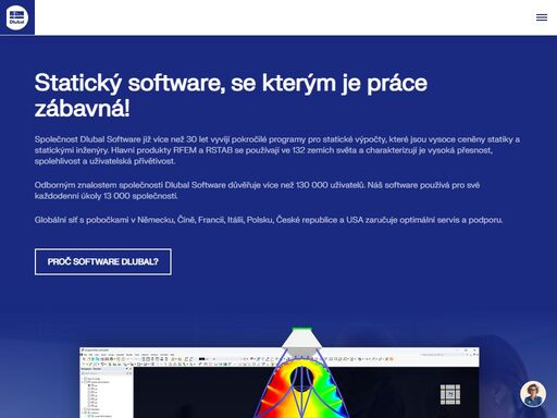 výkonný software pro statickou analýzu všech konstrukcí. optimalizujte své výpočty a návrhy, uplatněte bim a využijte špičkovou podporu.