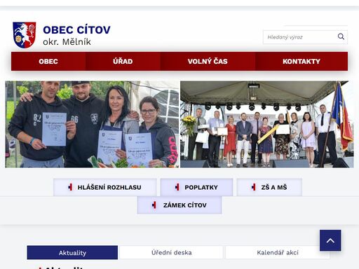 oficiální stránky obce vitice