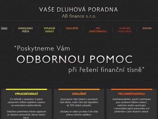 dluhová poradna písek