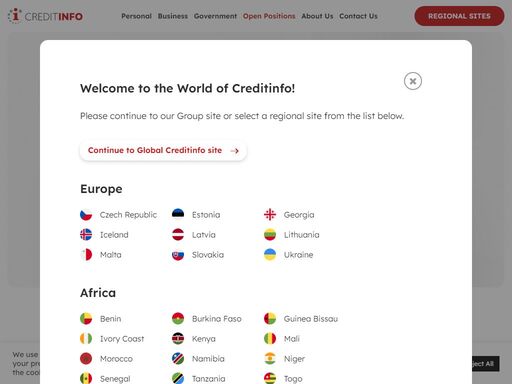 creditinfo is a leading service provider for credit information and risk management solutions worldwide. it has established more than 25 credit bureaus in mature and emerging markets over 4 continents.