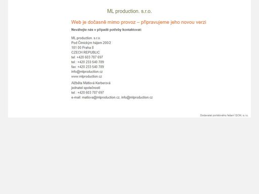 mlproduction.cz