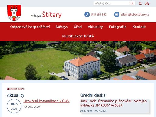 www.obecstitary.cz