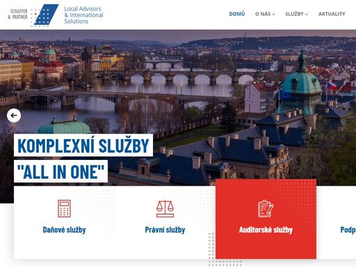 pražská kancelář skupiny schaffer & partner působí na českém trhu již od roku 1997 a jako jedna z mála mezinárodních kanceláří v české republice poskytuje komplexní služby zahrnující daňové, právní a podnikové poradenství a auditorské služby.