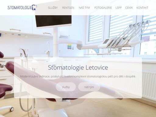 www.stomatologieletovice.cz