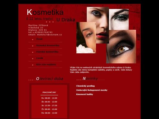 www.kosmetikaudraka.cz
