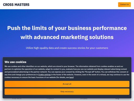 innovative data-driven digital marketing. reach business goals with increased performance, higher investment returns, and improved customer relationships.