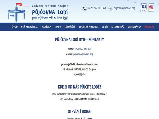 pujcovna.vodaci.org/kontakt