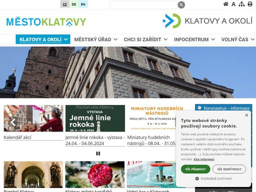 www.klatovy.cz