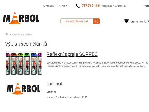 marbol.cz - široká nabídka bezpečnostních a ochranných prostředků firmy i domácnost! nakupte vše pod jednou střechou. e-shop.