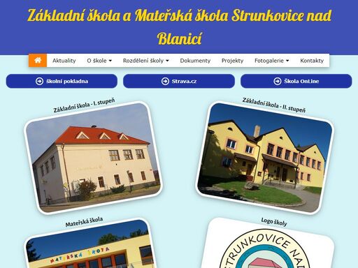 oficiální stránka základní školy a mateřské školy strunkovice nad blanicí. naleznete zde aktuality týkající se života školy, kontakty, dokumenty a další informace.