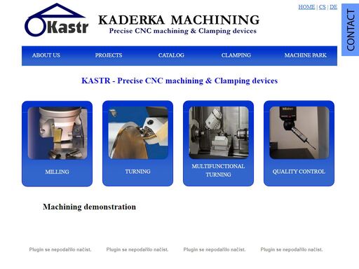 firma kastr is interested in turning on order on the modern cnc machine.