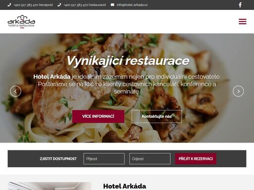 www.hotel-arkada.cz