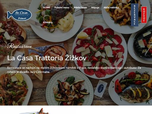 www.lacasatrattoria.com/zizkov