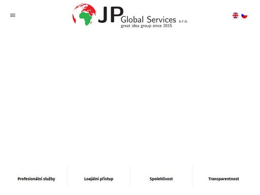 jp global services s.r.o. je, zprostředkovatelská, konzultační,  poradenská a obchodní společnost, působící v oblasti marketingu, pr a podpory zahraničních aktivit českých a afrických firem s orientací na evropský a africký trh.