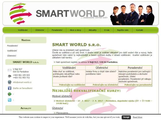kurzy, školení -  smart world s.r.o.