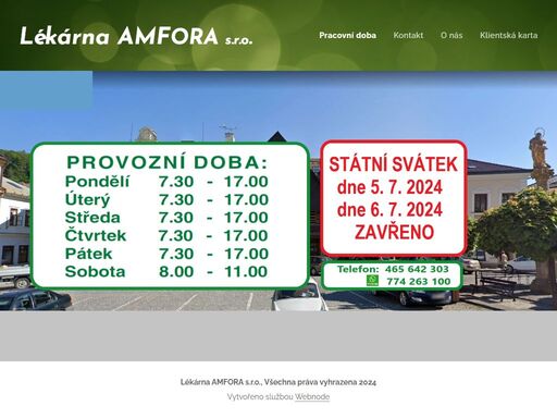 www.lekarnaamfora.cz