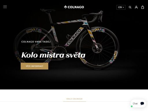 colnago - nejúspěšnější značka jízdních kol na světě od roku 1976. prémiová kola za skvělé ceny, e-shop, 3 prodejny v čr. rozsáhlý výběr vysoce kvalitních kol, rámů a příslušenství colnago.