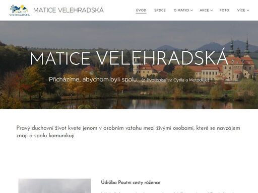 www.maticevelehradska.cz