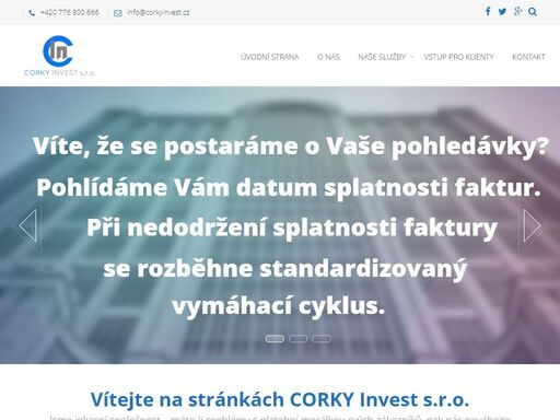 corkyinvest.cz