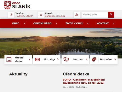 www.obec-slanik.cz