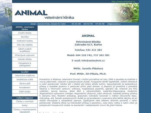 provádíme preventivní a léčebnou veterinární činnost v kuřimi od roku 1999