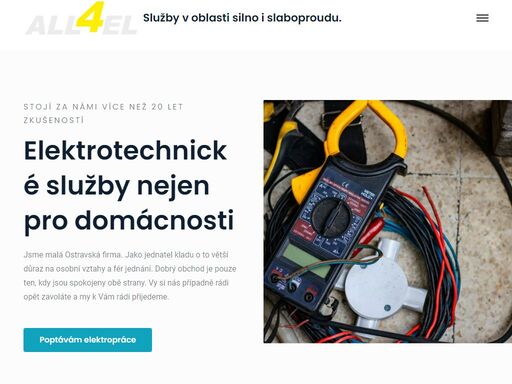 provádíme instalace, opravy a rekonstrukce elektrických rozvodů, fotovoltaických elektráren vč. revize v rd, bytech a jiných prostorách. 