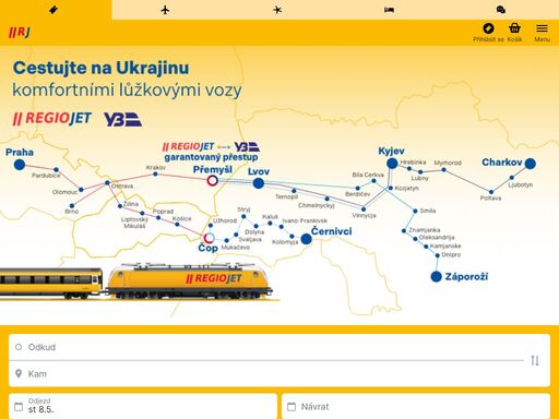 objevujte evropu na palubě žlutých linek regiojet. moderní vlaky a autobusy se skvělým servisem na vás už čekají. rezervujte jízdenky za ty nejlepší ceny.