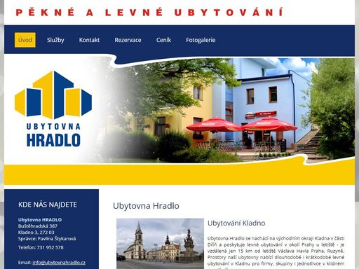 www.ubytovnahradlo.cz