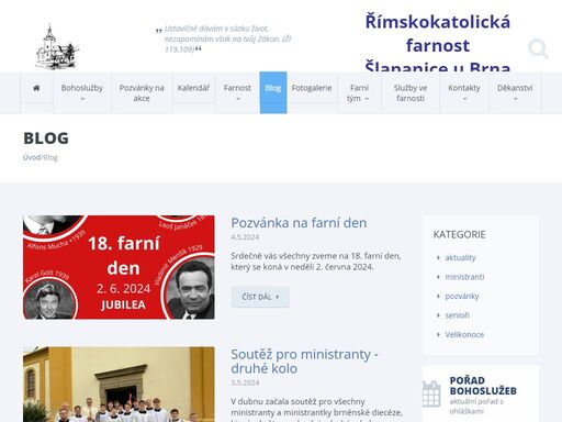 www.farnostslapanice.cz