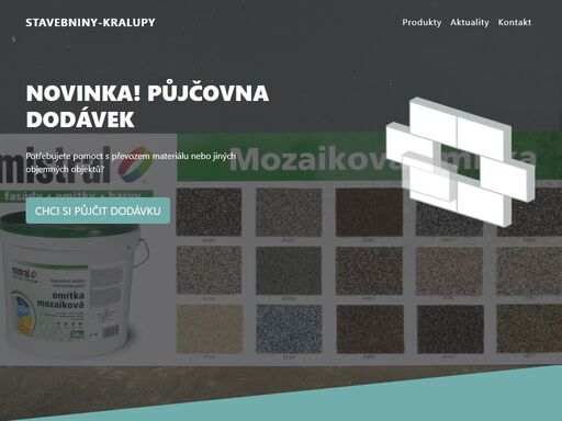 stavebniny kralupy, nabízíme lití podlah, zajišťujeme vykládku rukou, vozíme písky a štěrky, zajišťujeme stavební práce