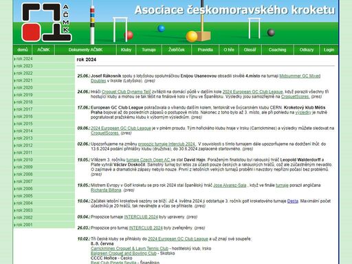 oficiální stránky asociace českomoravského kroketu