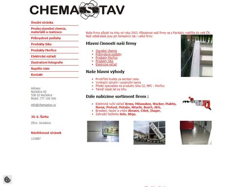 www.chemastav.cz