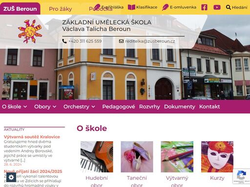 www.zusberoun.cz