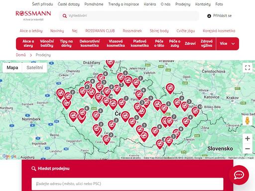 vyberte si z více než 150 moderních prodejen drogerie rossmann ve vašem okolí. otevírací doba prodejen, včetně aktuální otvírací doby v průběhu svátků. aktuální slevy na prodejnách v letáku ke stažení.