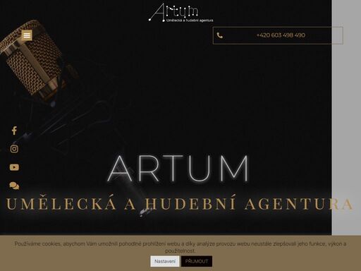 artum - umělecká a hudební agentura, olomouc. zajišťujeme kompletní akce na klíč, vystoupení na akcích, pořady pro seniory, pořady pro děti, hudba na svatbu, aj