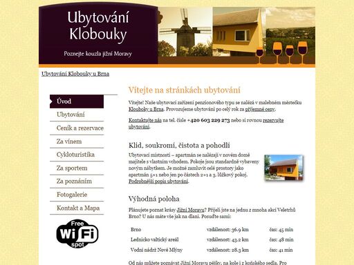 www.ubytovani-klobouky.cz