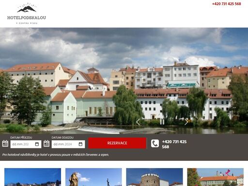 www.hotelpodskalou.cz