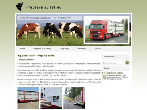 www.prepravazvirat.eu