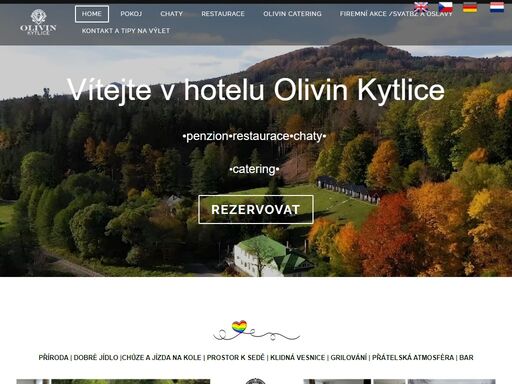 olivin kytlice is located in the middle of the beautiful lusatian mountains in the czech republic. 25 minutes from the german border and 42 minutes from the polish border