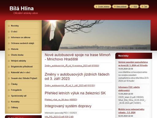 www.bilahlina.cz