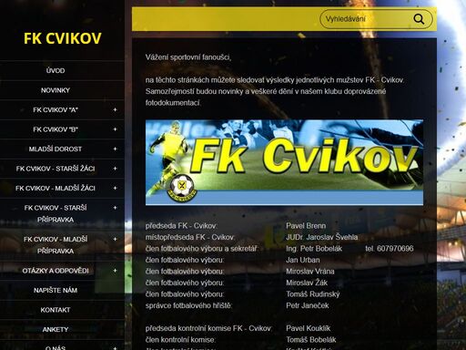 www.fk-cvikov.cz