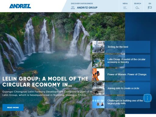 process technologies, equipment, plants, and systems: andritz provides a comprehensive product portfolio for special industries all over the world.