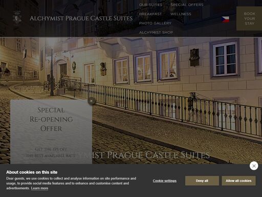 cozy and charming hotel in a restored classic building, very well located, within a walking distance from charles bridge, prague castle and many other touristic spots.