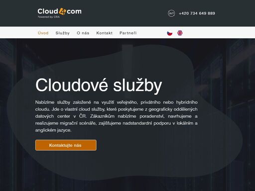 cloud4com je přední nezávislý poskytovatel cloudové infrastruktury v české republice. nabízíme špičková cloud řešení přizpůsobená potřebám vašeho podnikání. objevte naše robustní infrastrukturní služby ještě dnes!