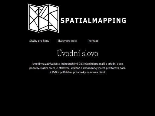 spatialmapping.cz