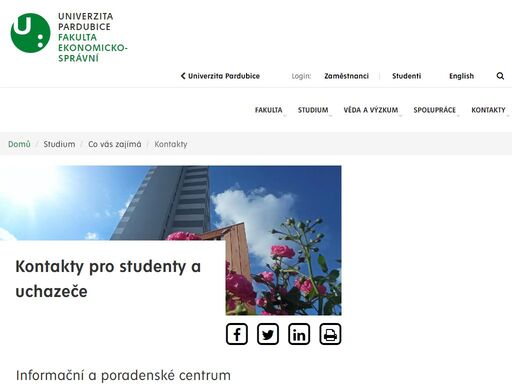 fes.upce.cz/kontakty-pro-studenty-uchazece