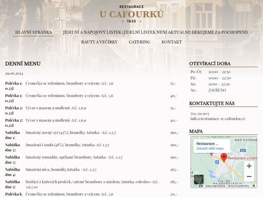 www.restaurace-u-cafourku.cz