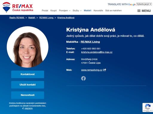 www.remax-czech.cz/reality/re-max-living/kristyna-andelova