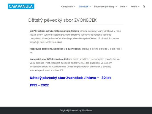campanulajihlava.cz/detsky-pevecky-sbor-zvonecek